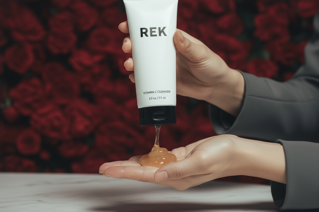 Vitamin C Cleanser – Brightening & Hydrating Face Wash | REK Cosmetics by REK Cosmetics