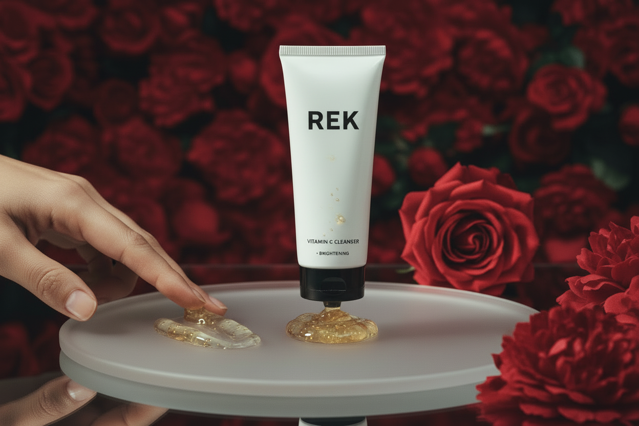 Vitamin C Cleanser – Brightening & Hydrating Face Wash | REK Cosmetics by REK Cosmetics