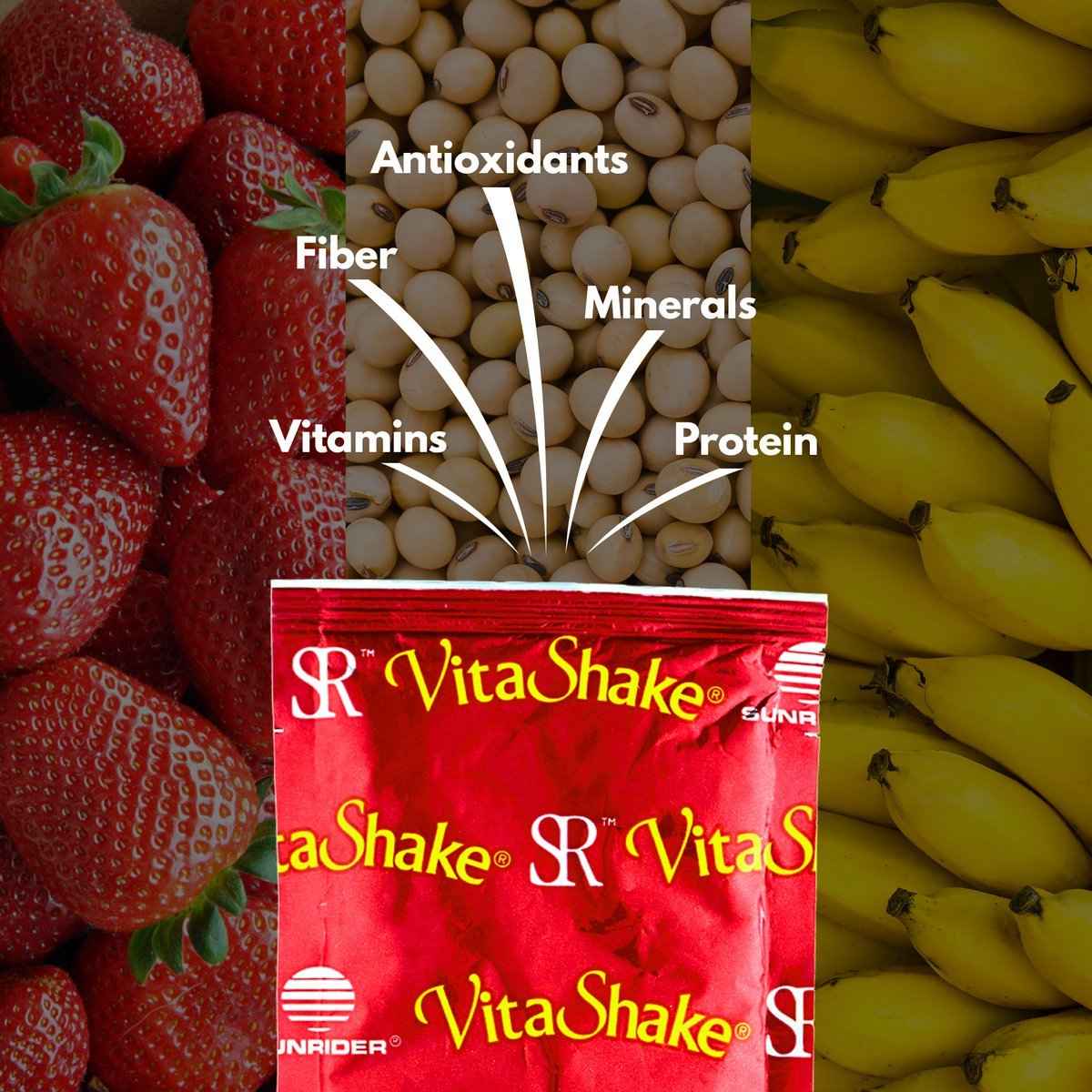 NOW AVAILABLE VitaShake Whole Food High-Fiber Meal Replacement by Sunrider