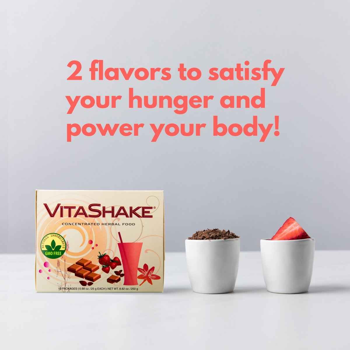 NOW AVAILABLE VitaShake Whole Food High-Fiber Meal Replacement by Sunrider