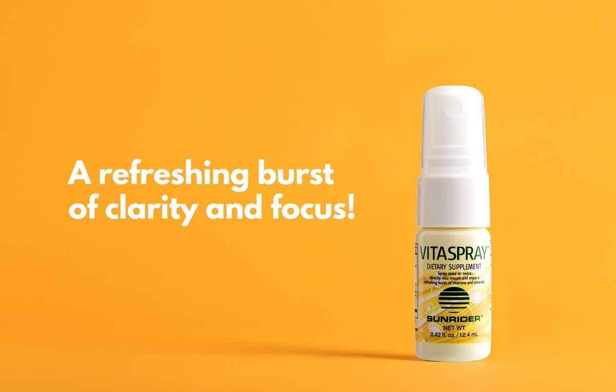 NOW AVAILABLE VitaSpray | Sublingual Zinc, B12 & B-Vitamins by Sunrider