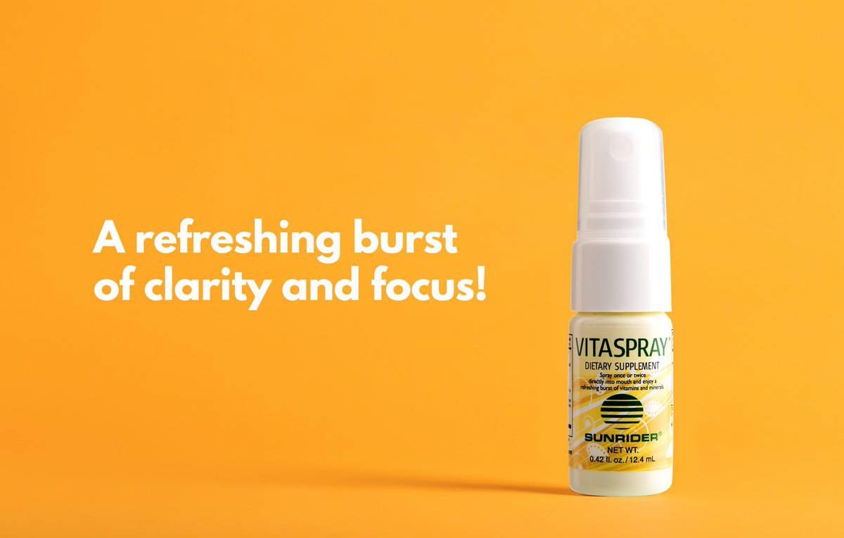 NOW AVAILABLE VitaSpray | Sublingual Zinc, B12 & B-Vitamins by Sunrider by Herb&