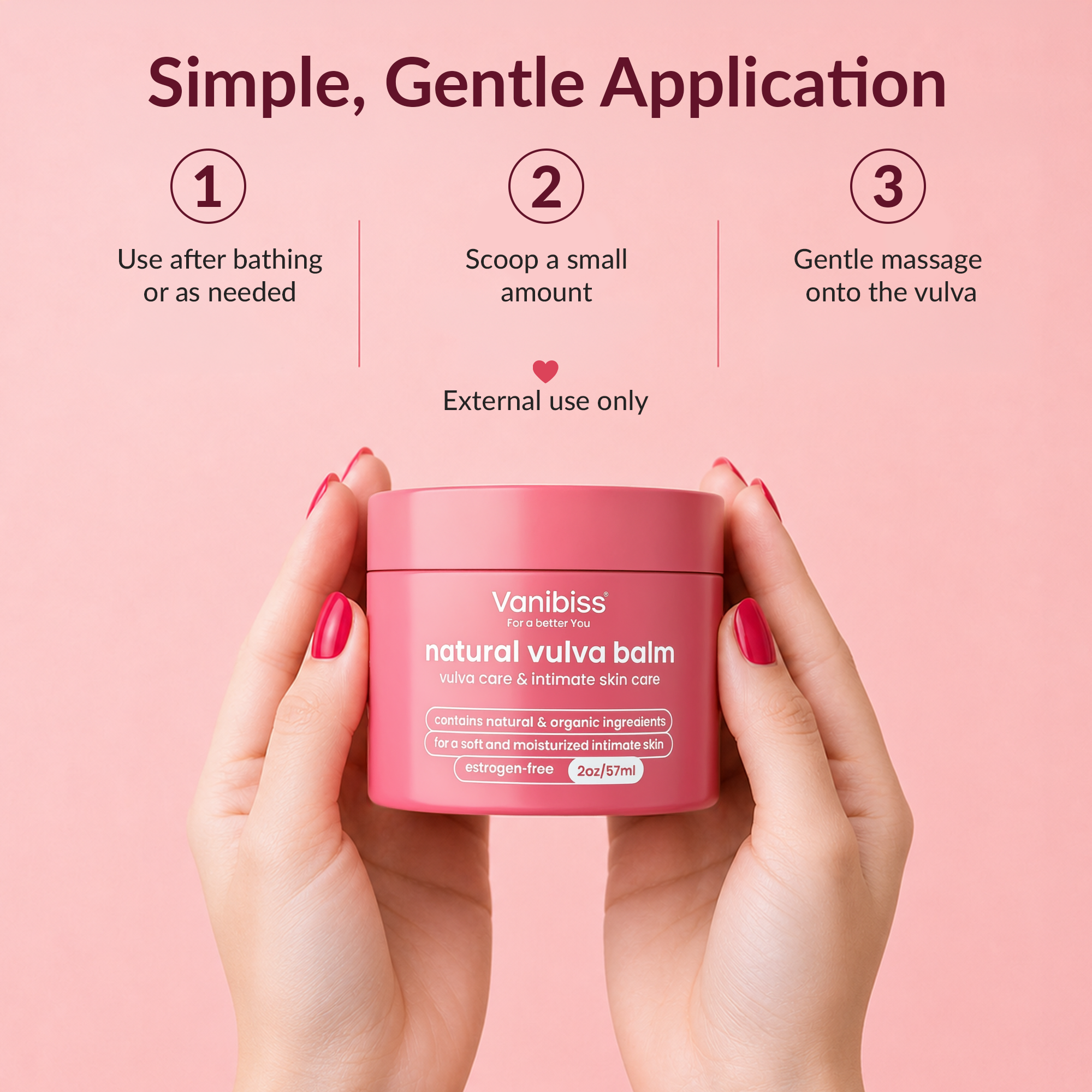Natural Vulva Balm by Vanibiss