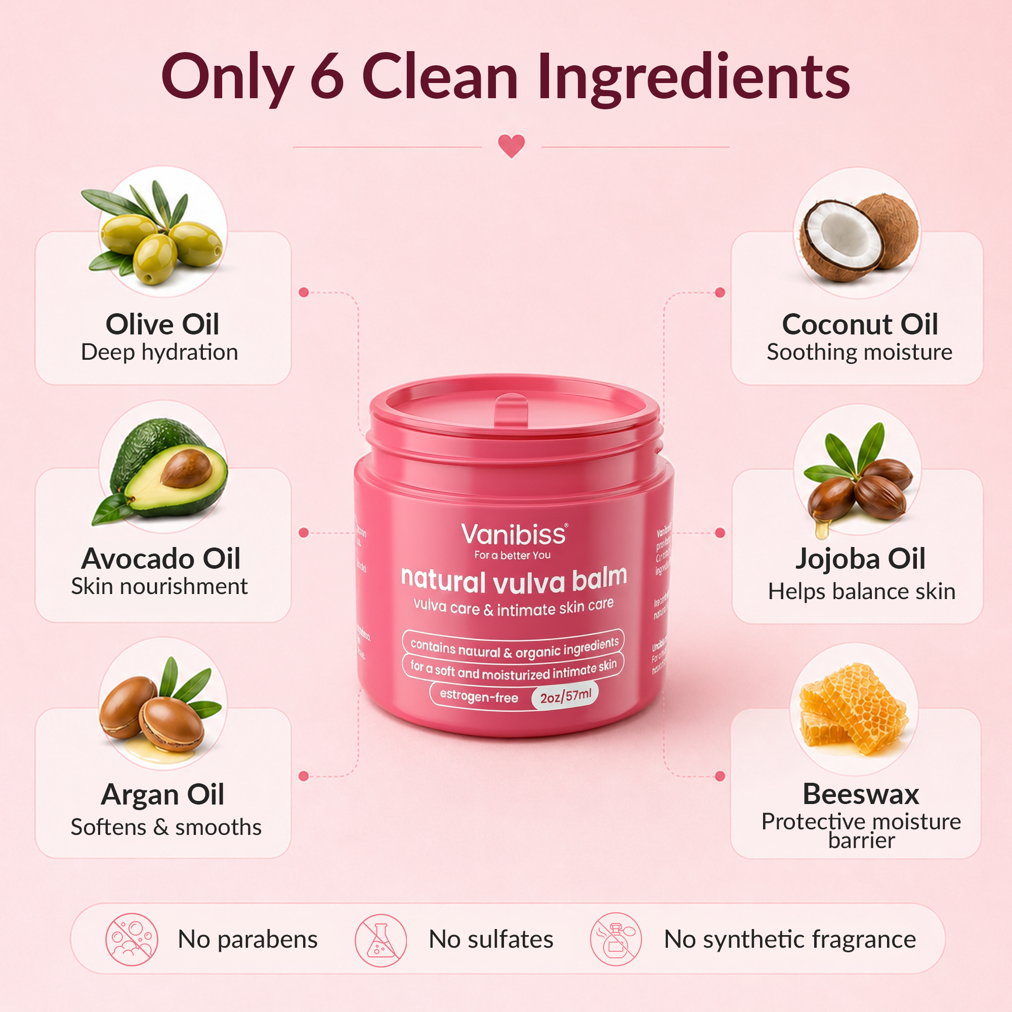 Natural Vulva Balm by Vanibiss