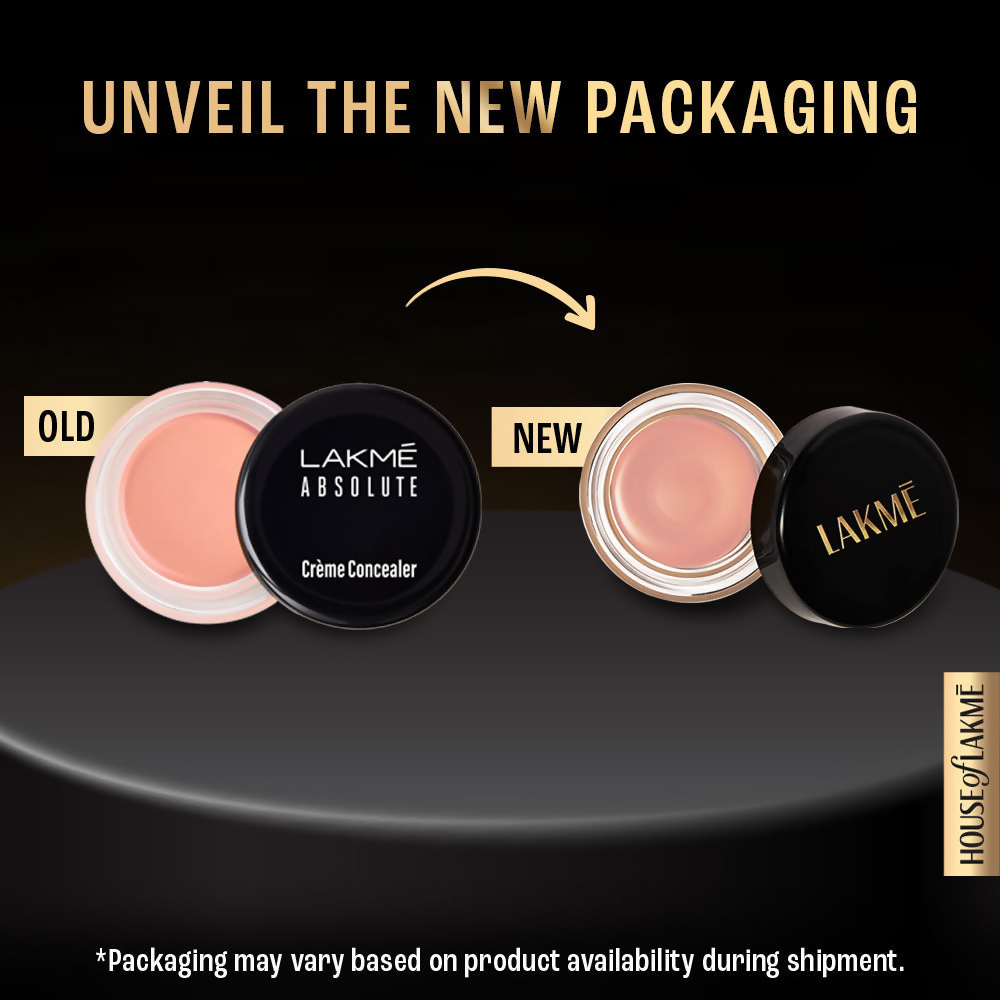 Lakme Unreal Cover Creme Concealer Lightweight & Hydrating - Ivory