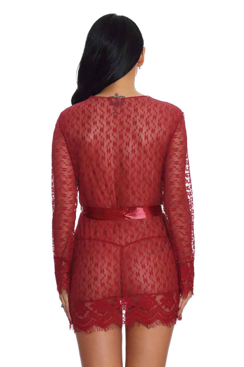 Lovely Lace Cheeky Robe