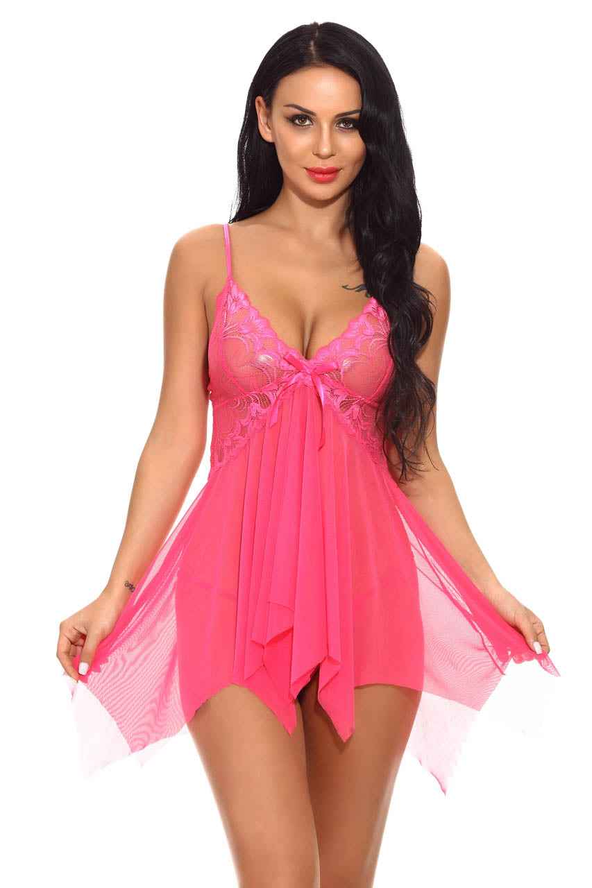 Mesh Handkerchief Babydoll