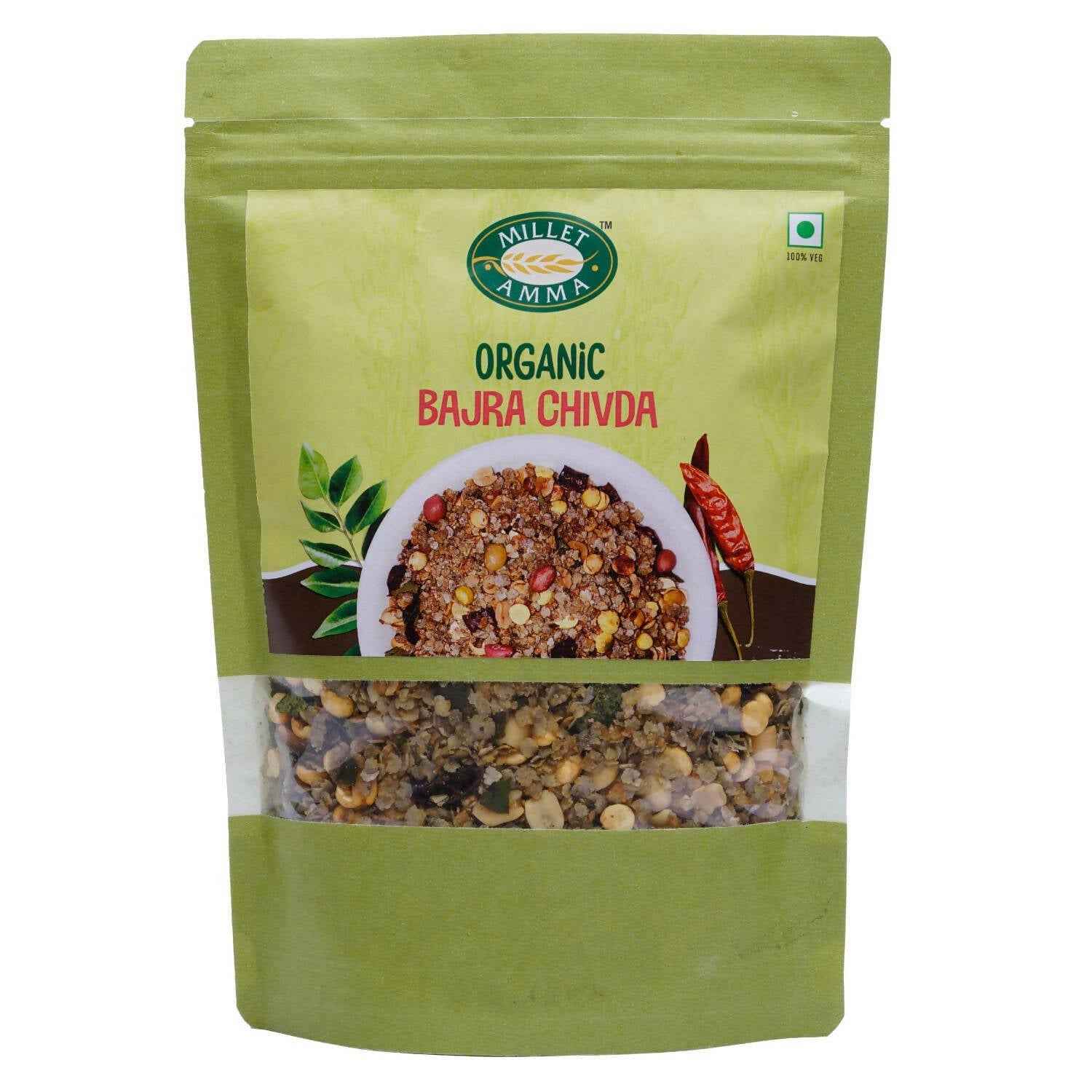 Millet Amma Organic Bajra Chivda Namkeen