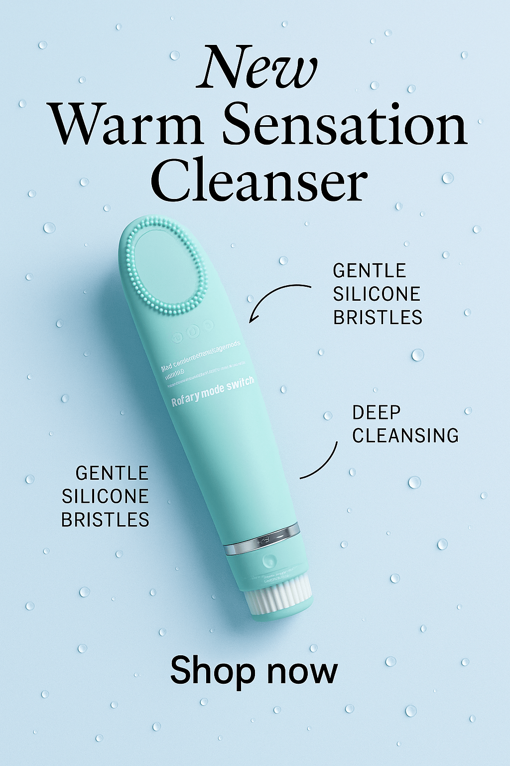 Warm Sensation Facial Cleanser - Deep Pore Cleansing & Exfoliating Face Wash - DestGlow