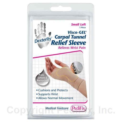 Pedifix Visco-Gel Carpal Tunnel Relief Sleeve, Small Right, 1 ea - 2 Oz by Pasteur Pharmacy
