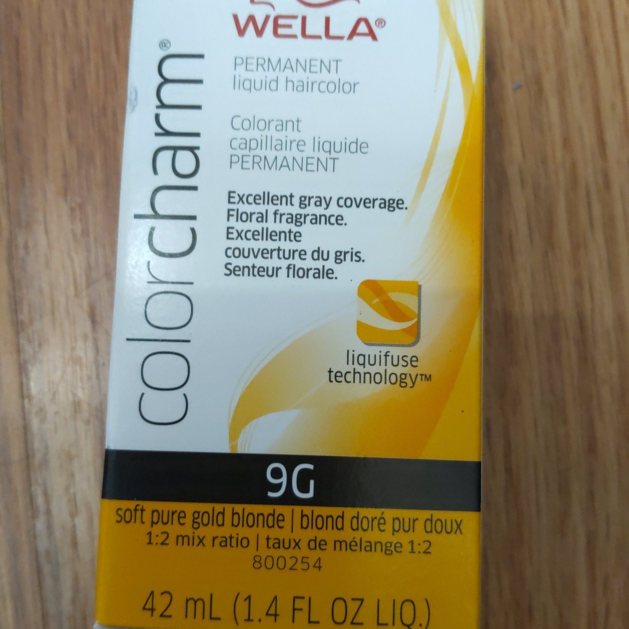 Wella Color Charm Liquid Haircolor 9G Pure Golden Blonde