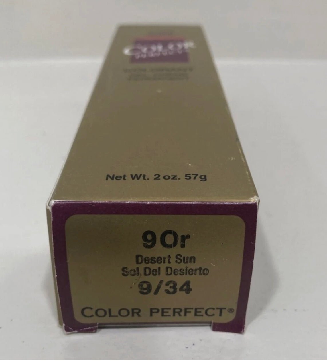 Wella Color Perfect 9OR Permanent Creme Gel Hair Color 9/34, 2 oz