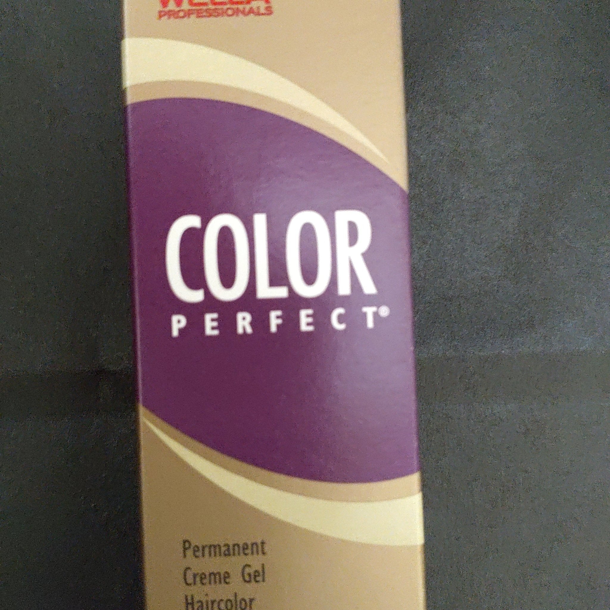 Wella Color Perfect Permanent Creme Gel 5G Light Golden Brown