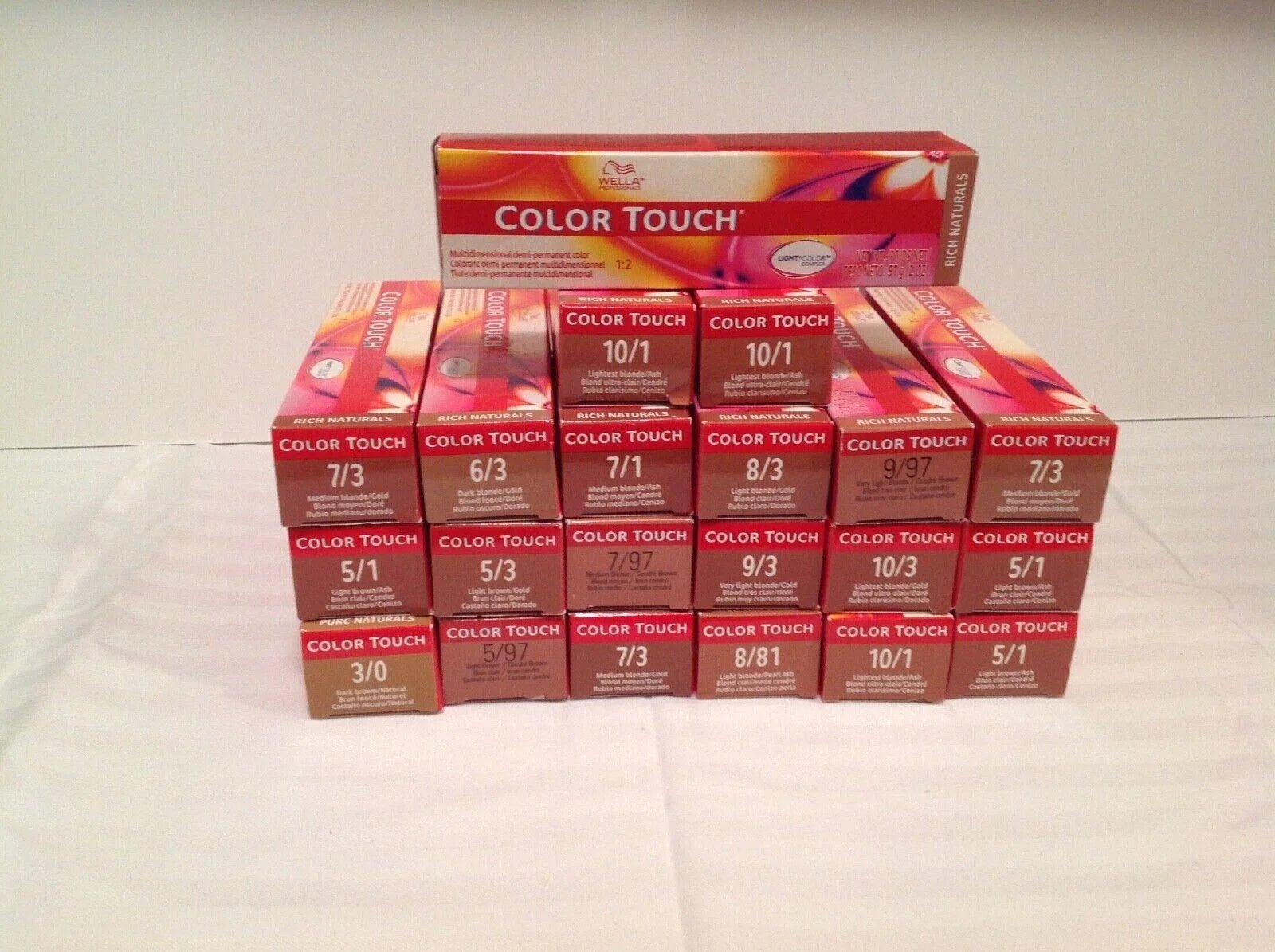 Wella Color Touch 10/1 Lightest Blonde Ash Hair Color 2 oz
