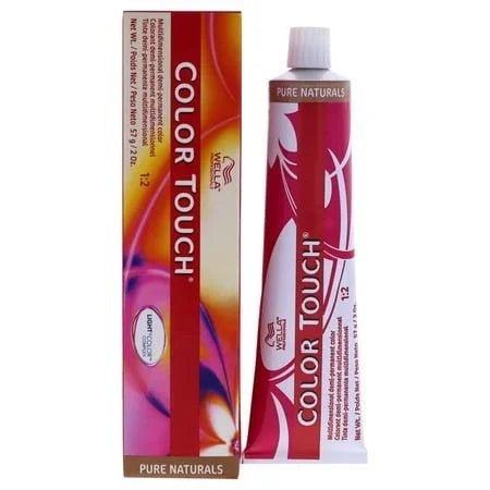 Wella Color Touch Demi-Permanent Hair Color 3/0 Dark Brown, 2 oz