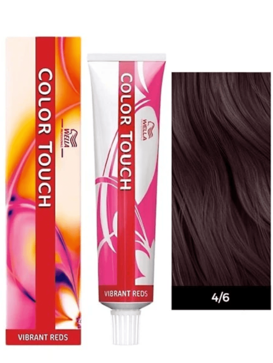 Wella Color Touch 4/6 Medium Brown Violet, 2 oz
