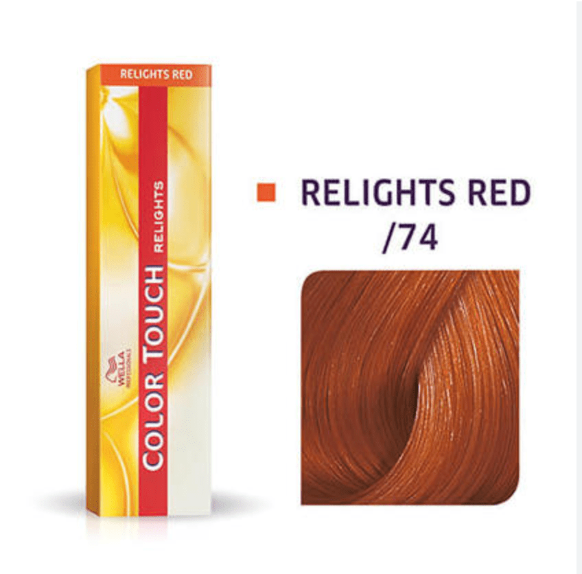 Wella Color Touch Relights Demi-Permanent Color 1:2 /74 Brown Red