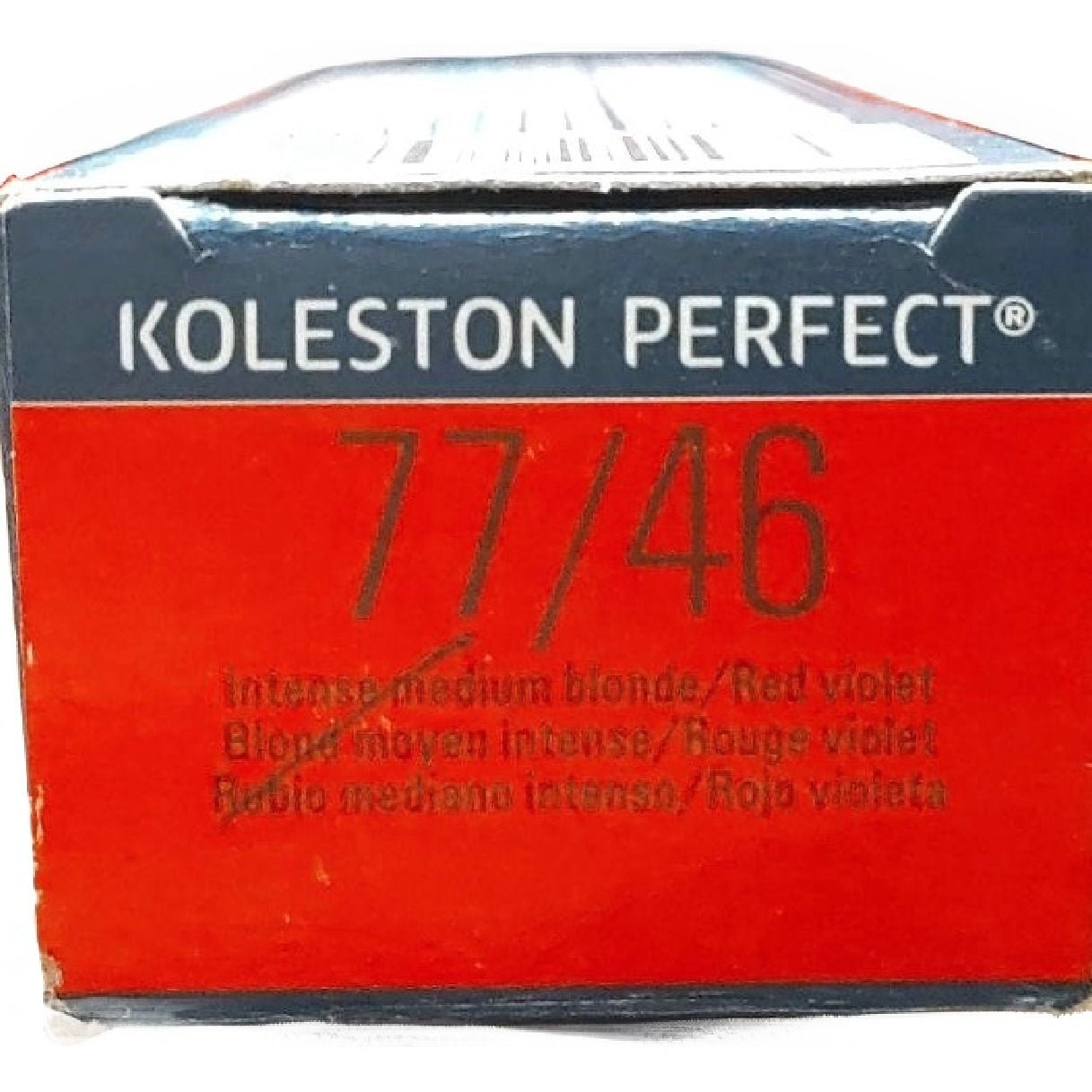 Wella Koleston Perfect 77/46 Intense Medium Blonde Red Violet Hair Color