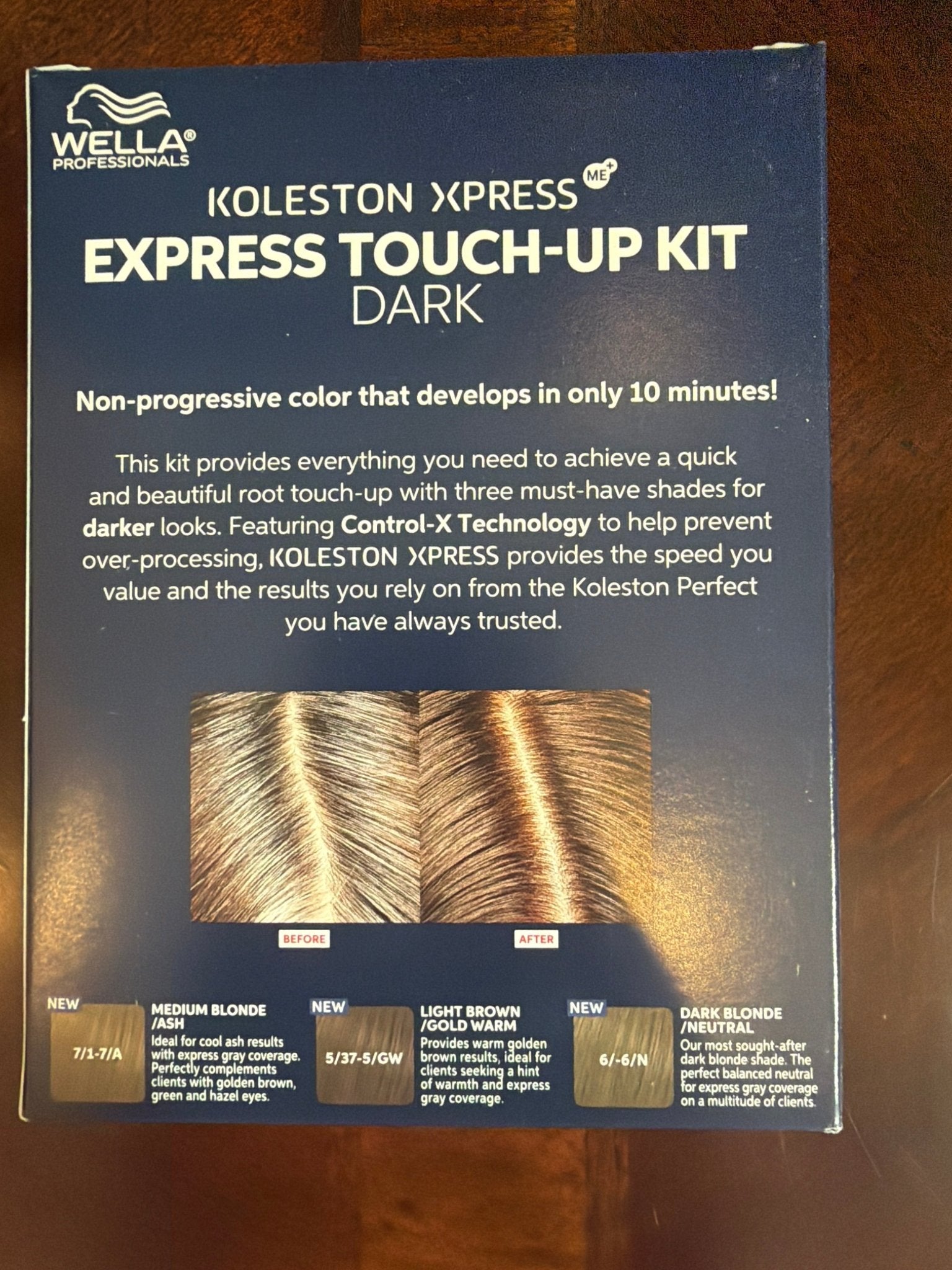 Wella Koleston Xpress ME+ Express Touch-Up Kit Dark Hair Color