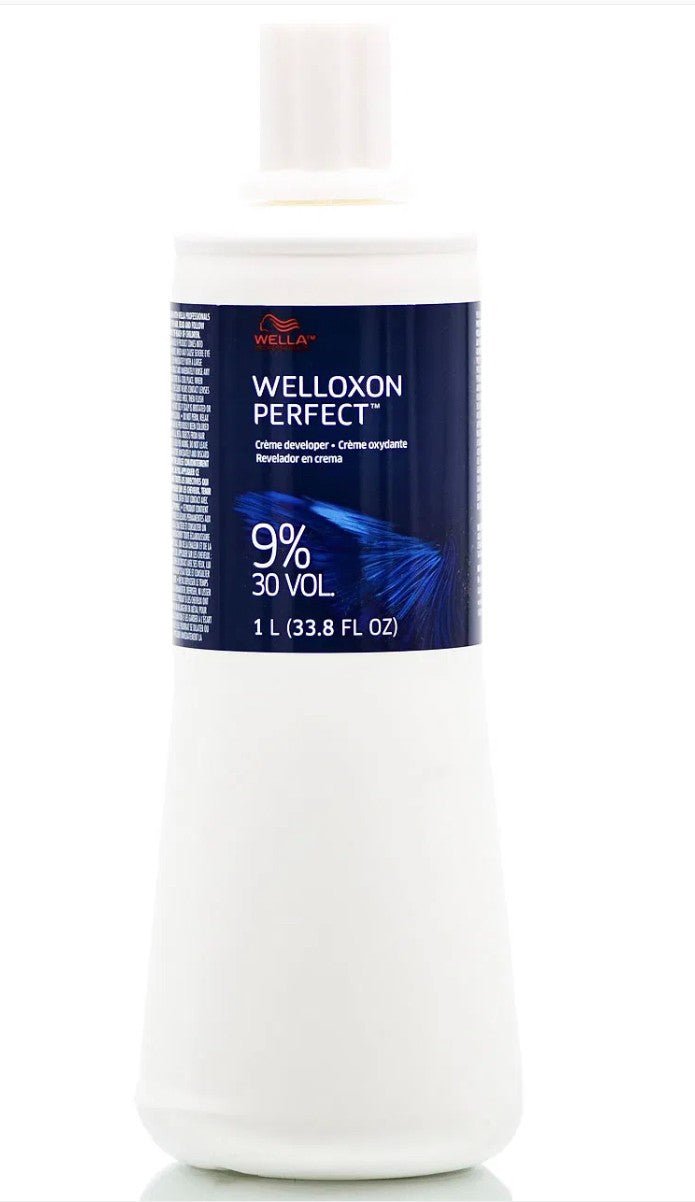 Wella Welloxon Perfect Crème Developer 30 Volume 9%, 33.8 oz
