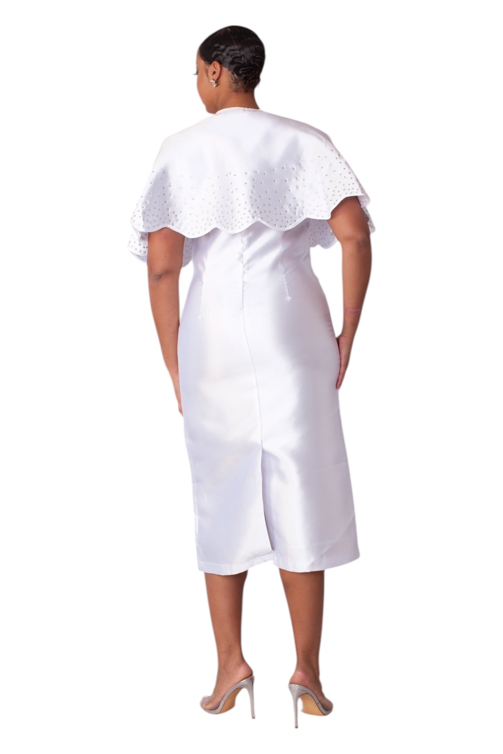 3-Piece Church Robe with Detachable Cape – 4866 by Tally Taylor