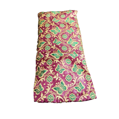 OMSutra Floral Silk Eye Pillow