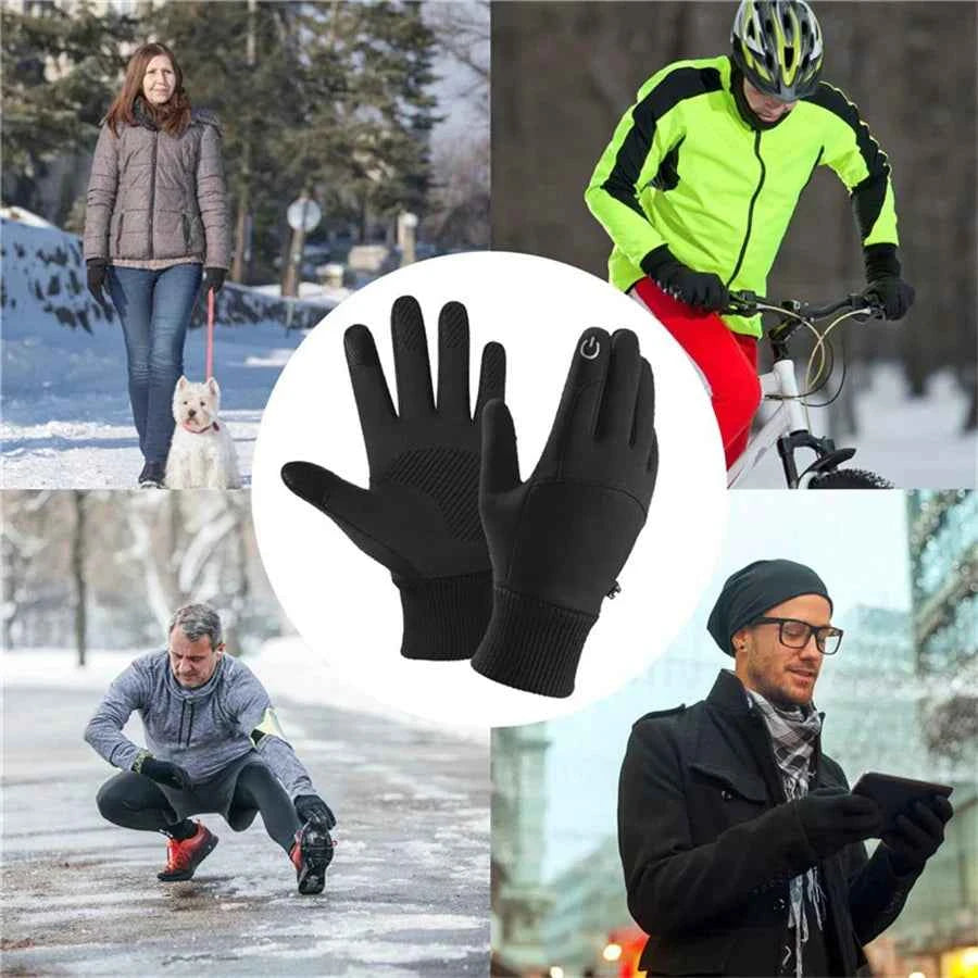 ThermaGrip™ Winter Sports Gloves – Thermal, Pain Relief & Hand Support for Cold Weather
