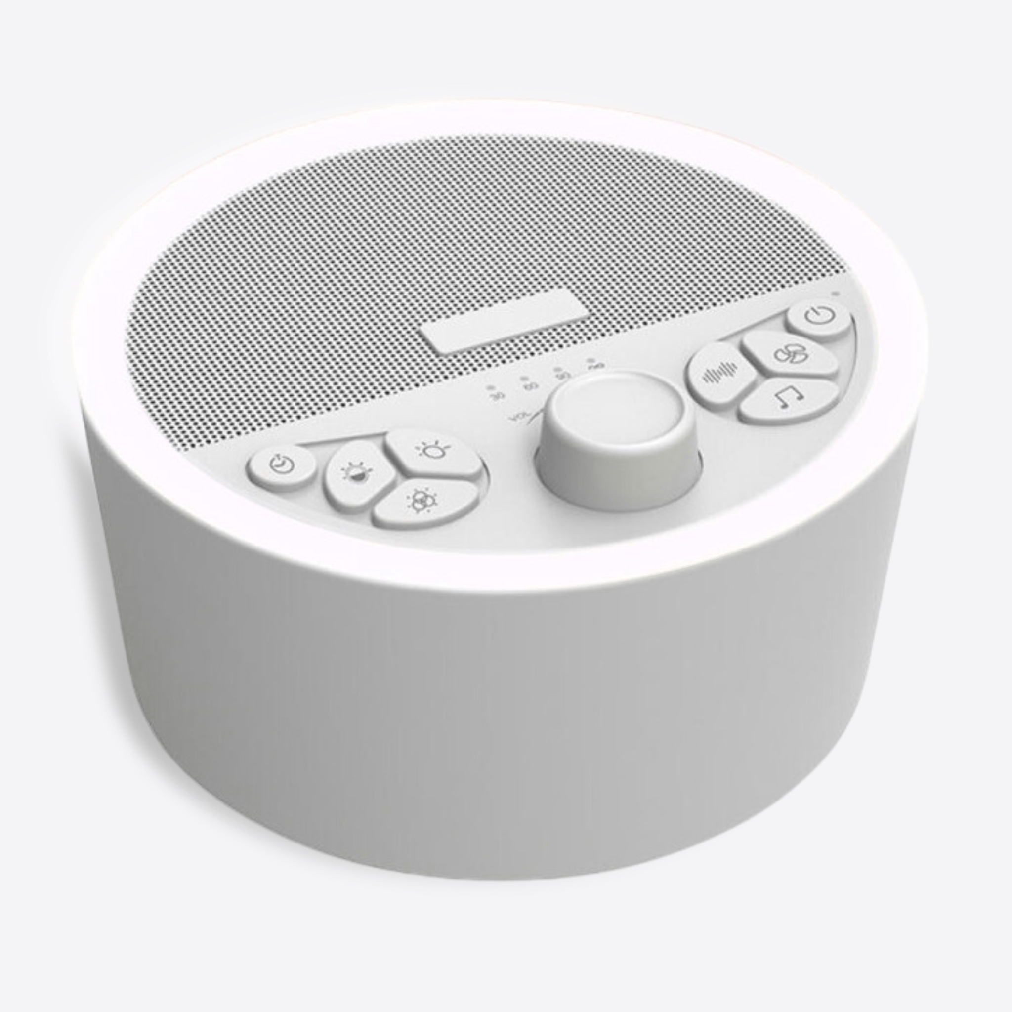 White Noise Sleep Machine with Lights - Portable & Rechargeable by Wizard Research