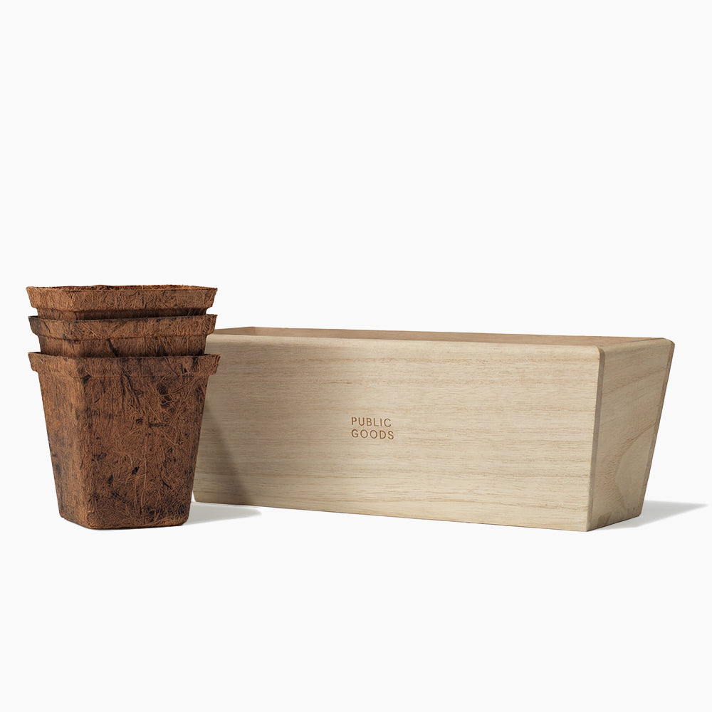Wooden Herb Planter - DestGlow