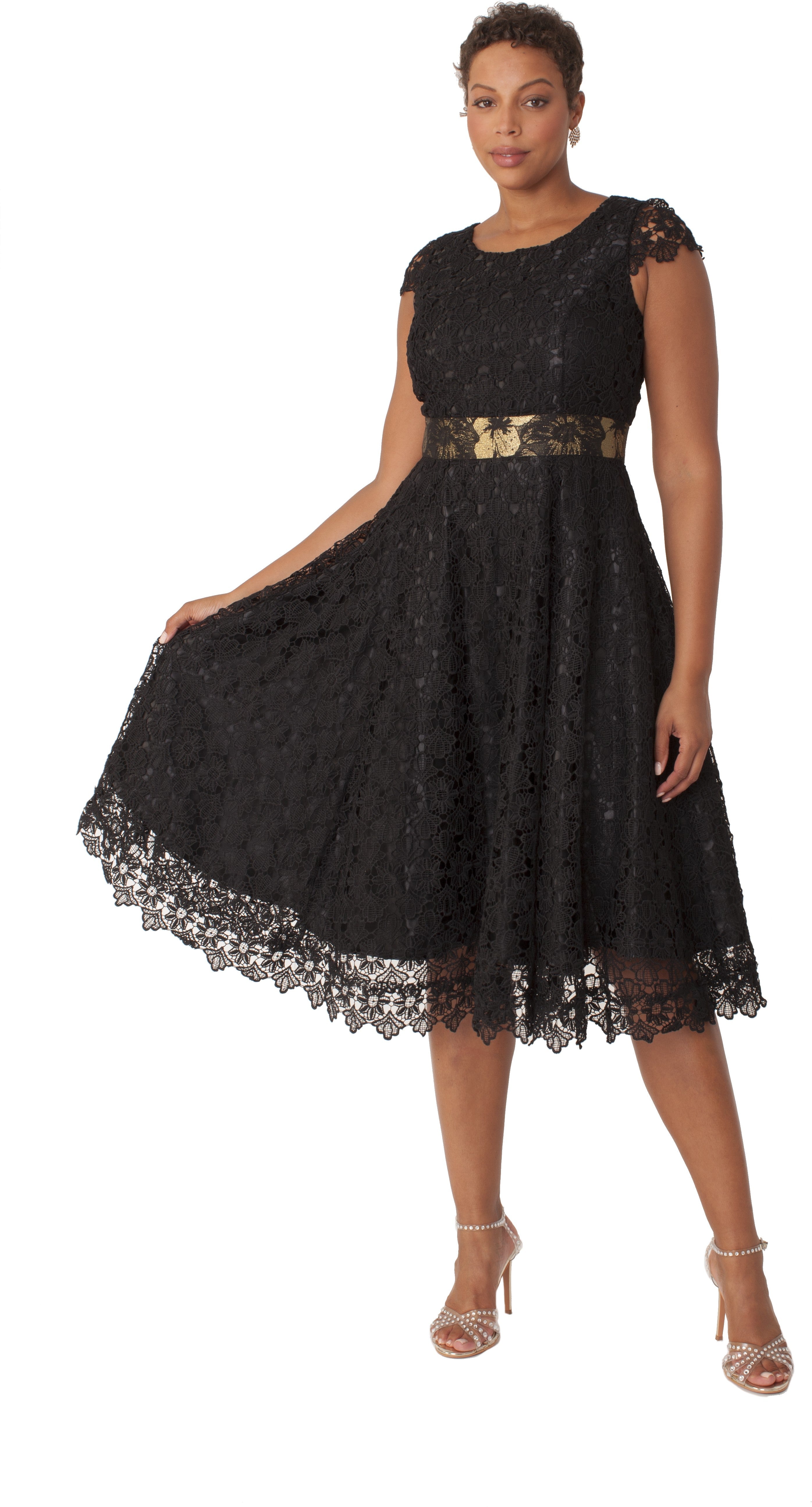 Elegant Woven Jacket & Lace Dress Set – 4847 by Tally Taylor