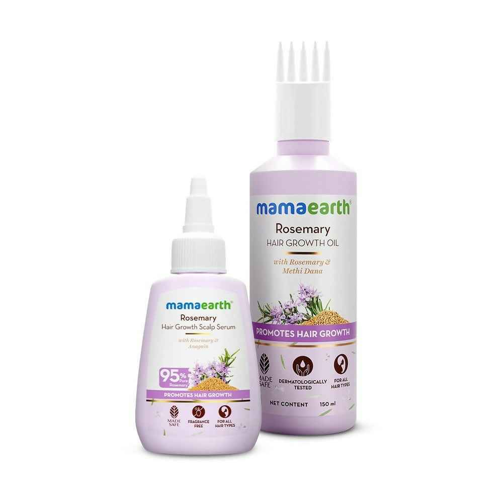 Mamaearth Rosemary Hair Growth & Nourishment Combo