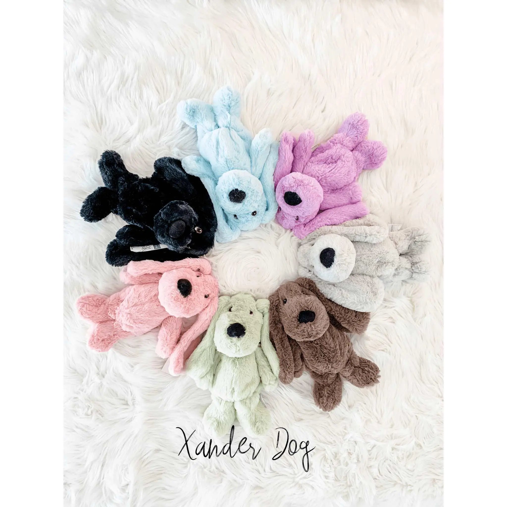 Xander Stuffed Dog Gift Set - With Clothing & More by Lavender Life Company