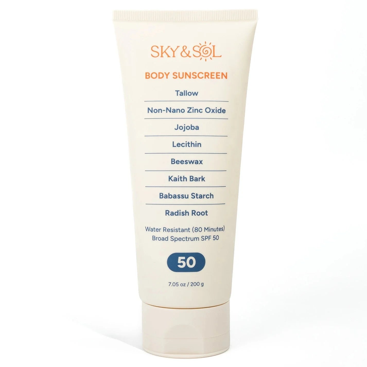 XL Sky and Sol Body Sunscreen SPF 50 (7.05 oz) DestGlow