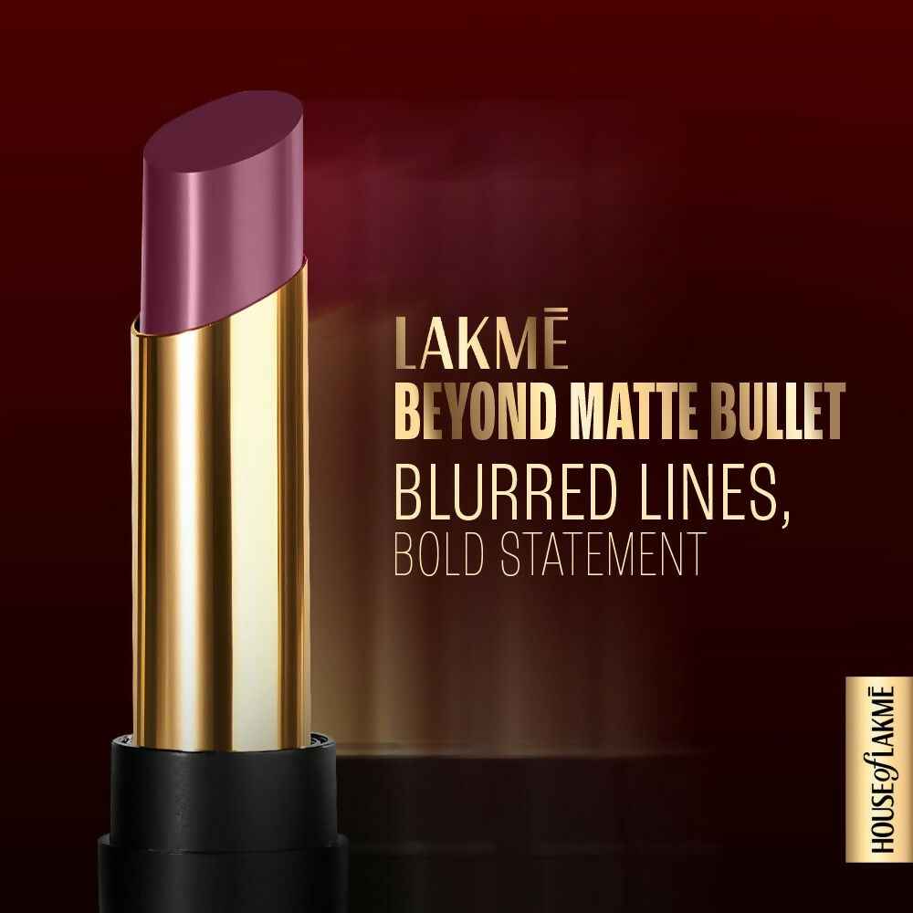 Lakme Absolute Beyond Matte Lipstick - 502 Purple Pop