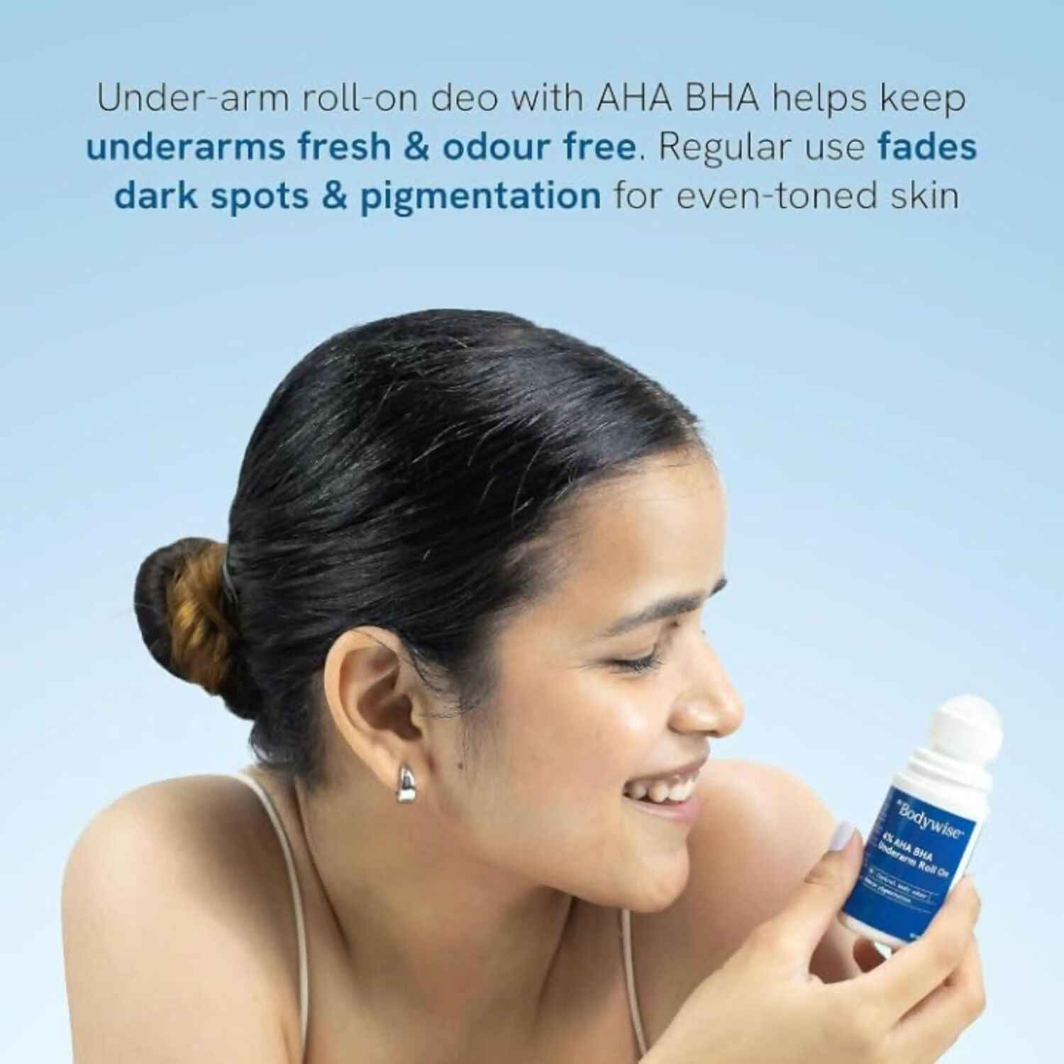 BeBodywise 4% AHA BHA Underarm Roll On For Reduce Pigmentation - Flora Fragrance