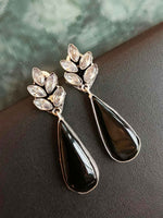 Joban Fashion Big Monalisa Stone Partywear Earring