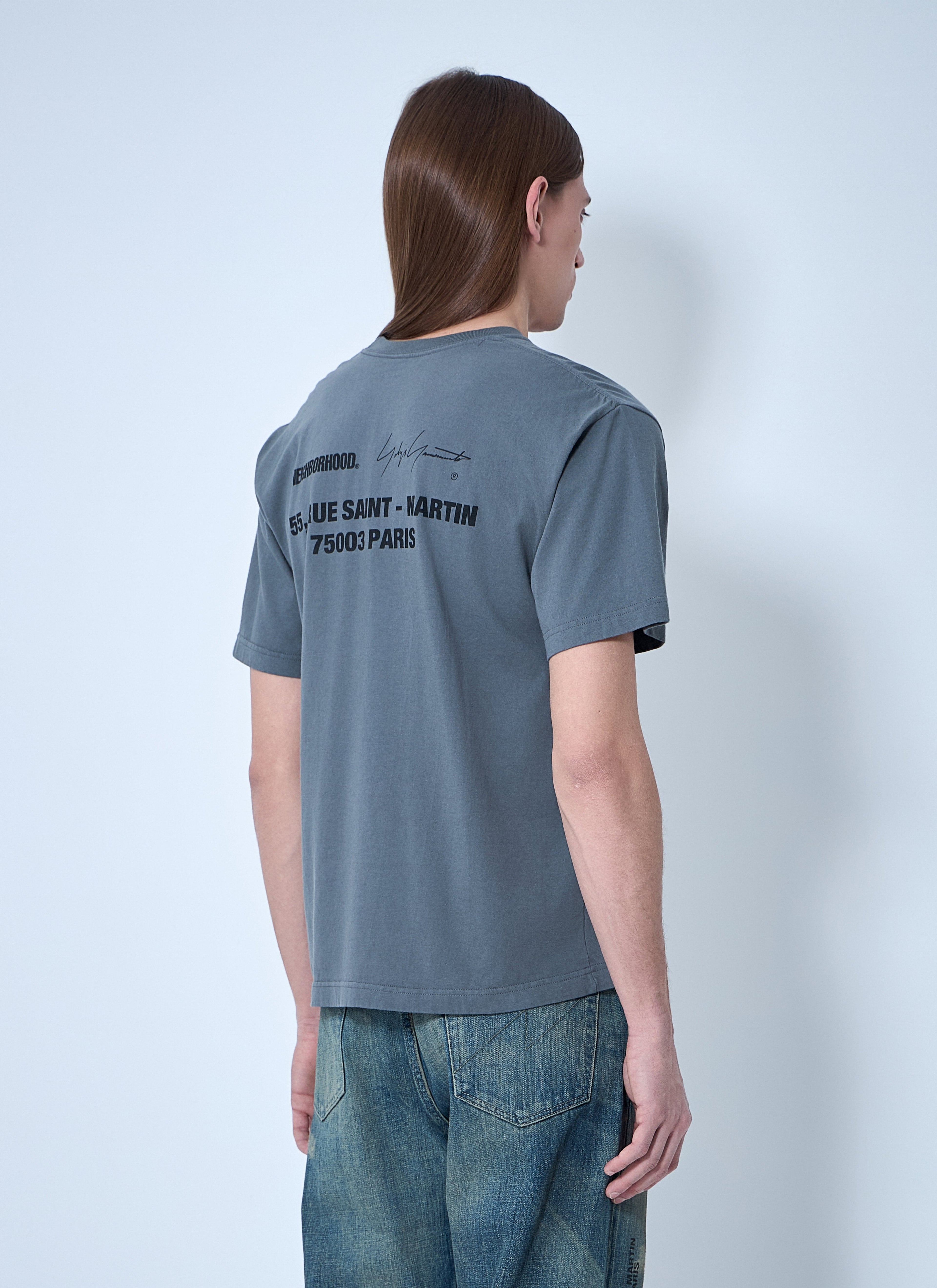 Yohji Yamamoto Men Logo Motif T-Shirt by Luosophy