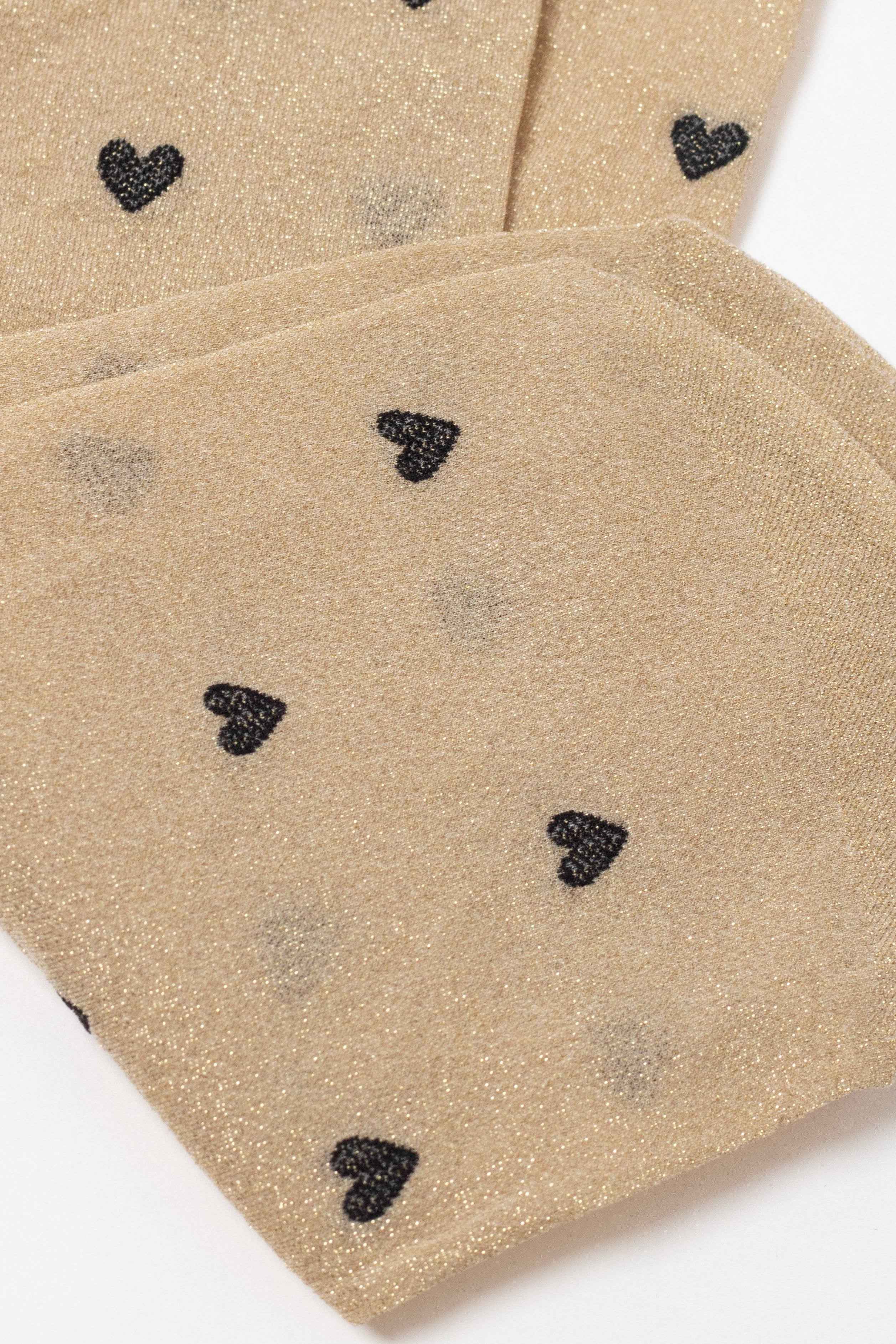 Shimmering Socks Conte Fantasy - "Hearts" Designs