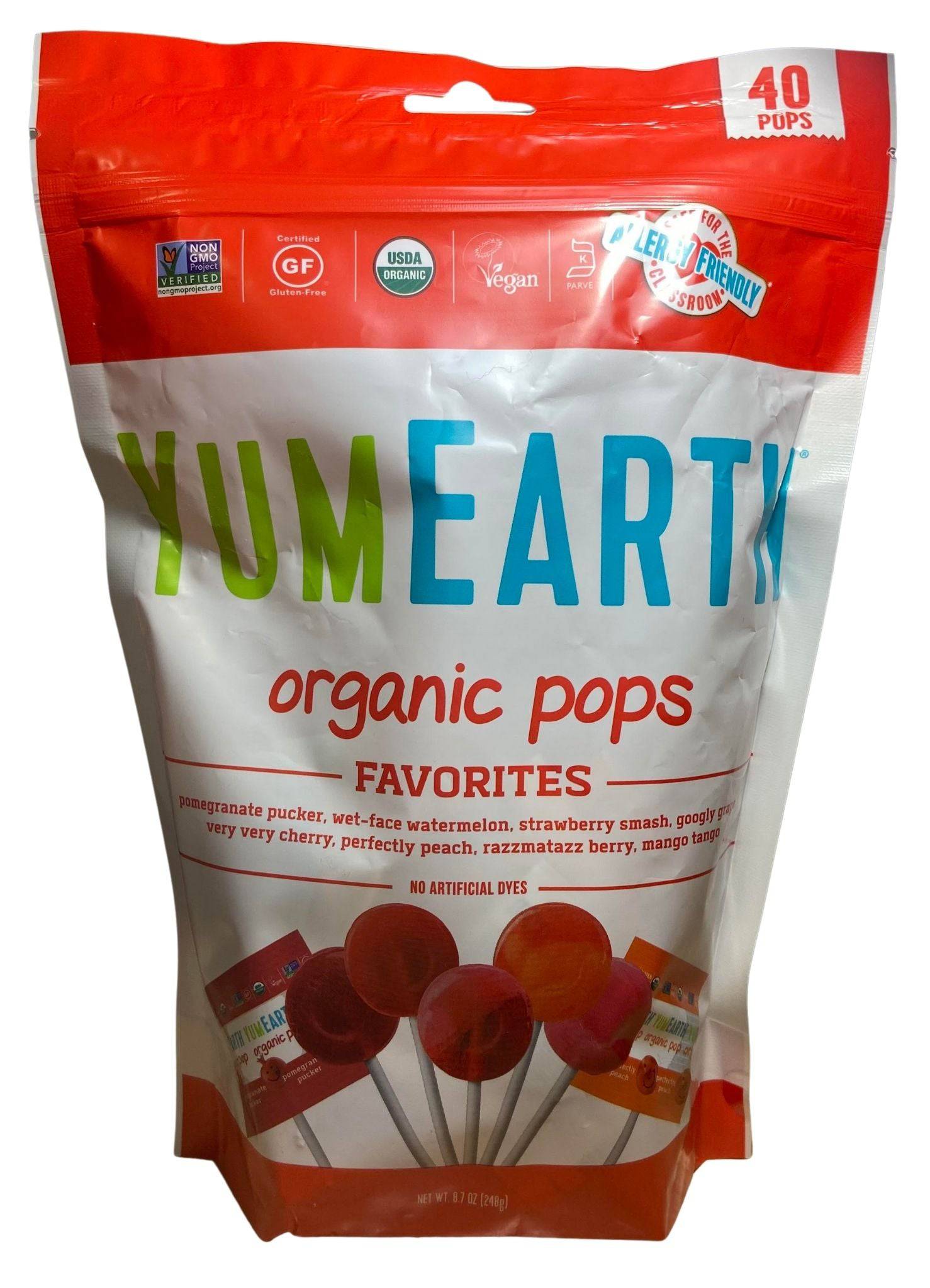 YumEarth Pops, Organic by Country Life Natural Foods