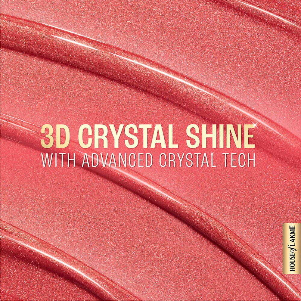 Lakme Glitterati Lip Glaze - Pink Champagne