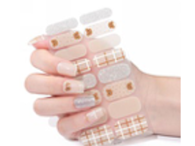 Bear Hugs Gel Nails by Candied Nails