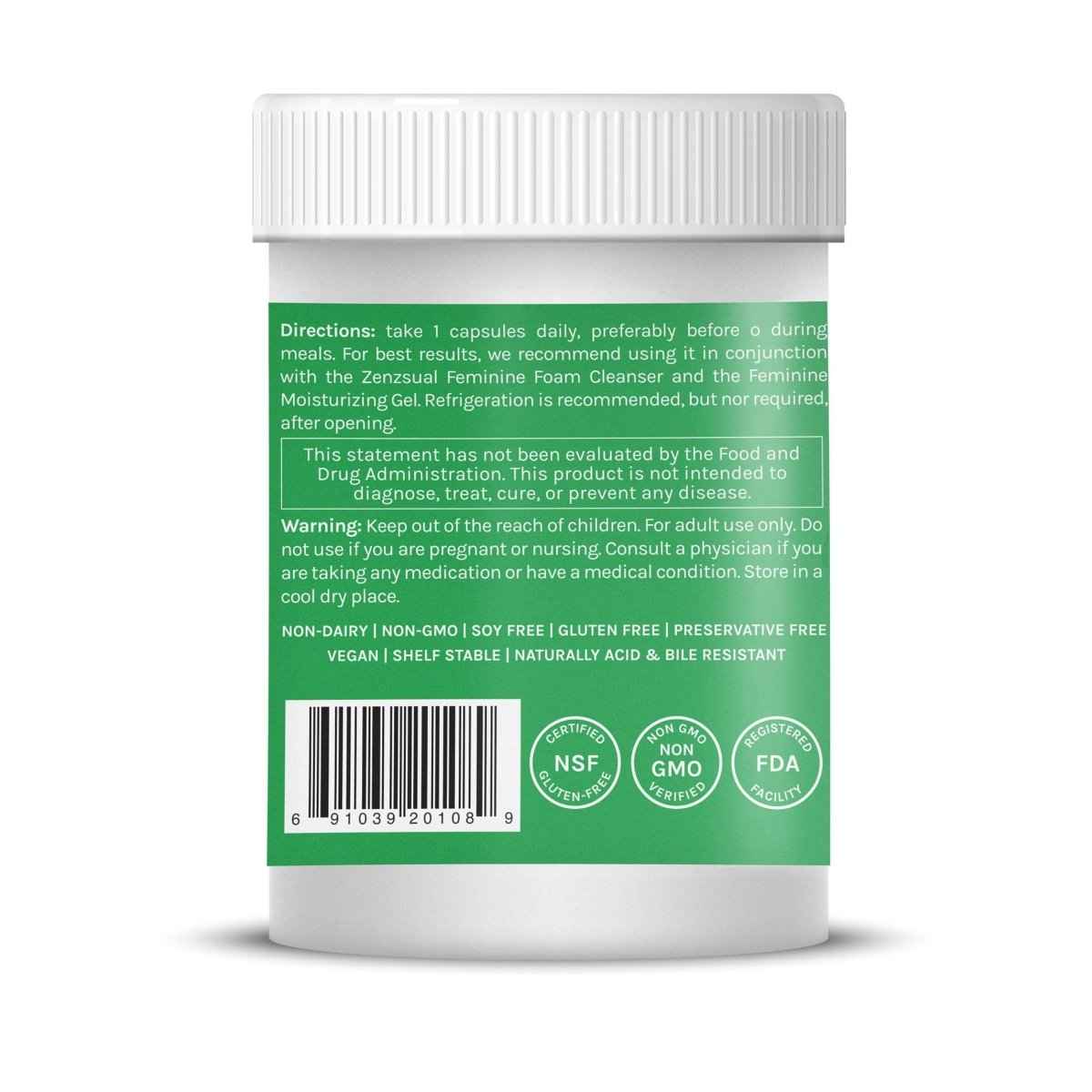 Zenbiotic Probióticos de Zenzsual - Buen Olor - Salud Integral
