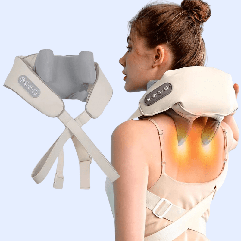 RelaxWell™ Neck & Shoulder Massager – Deep Tissue Therapy for Pain Relief & Comfort