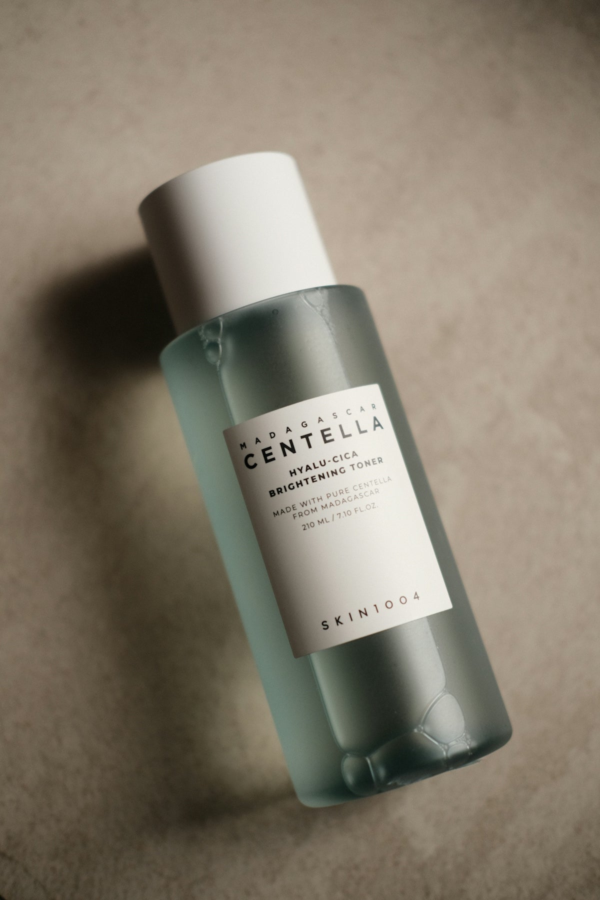 A bottle of centella hyalu-cica brightening toner