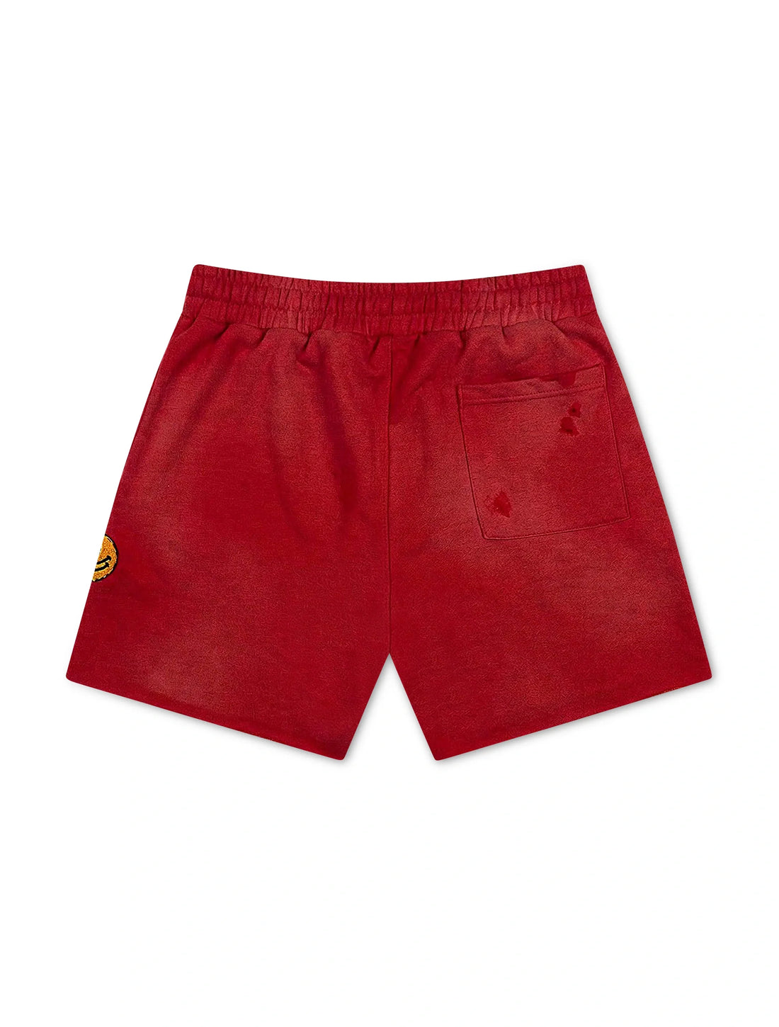 All Human H.O.M.E Shorts - Red Wash by Denim Exchange