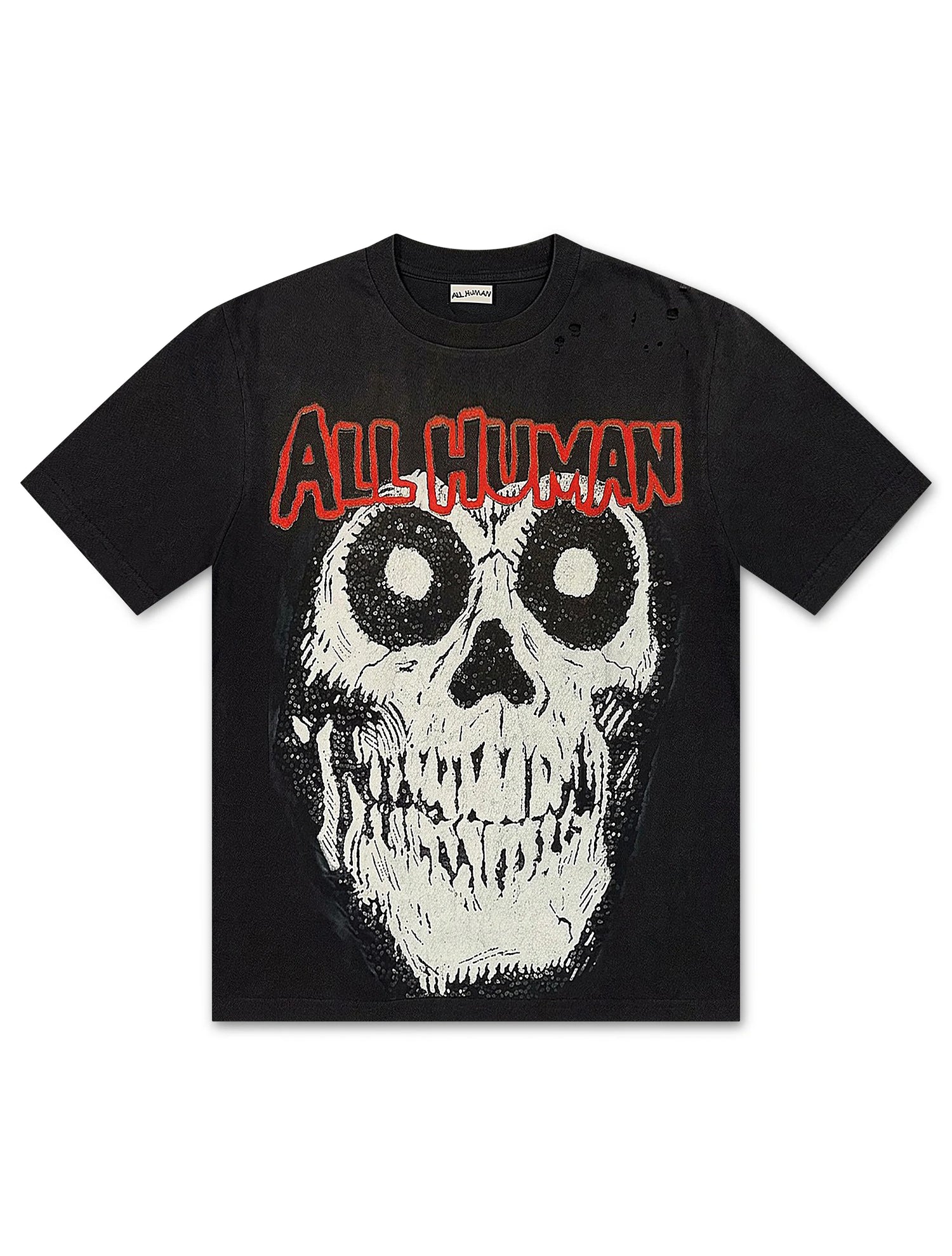 All Human Famous Tee - Black Wash by Denim Exchange