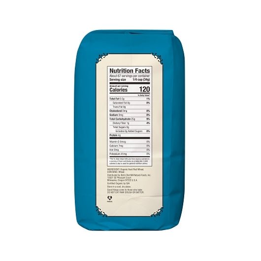 Unbleached White All-Purpose Flour, Organic, Bob&