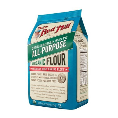 Unbleached White All-Purpose Flour, Organic, Bob&
