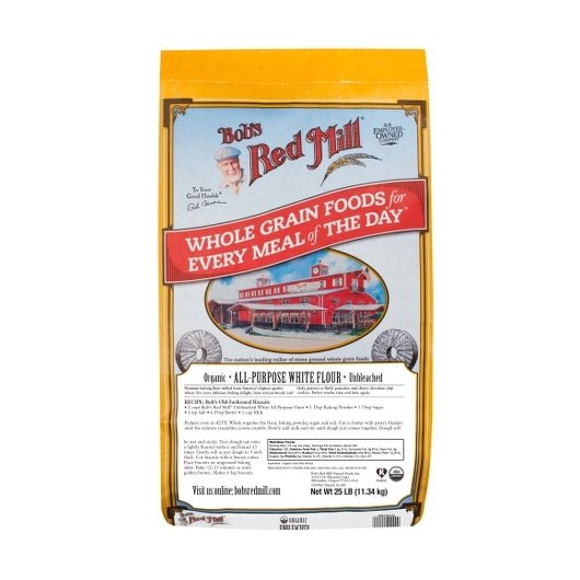 Unbleached White All-Purpose Flour, Organic, Bob&