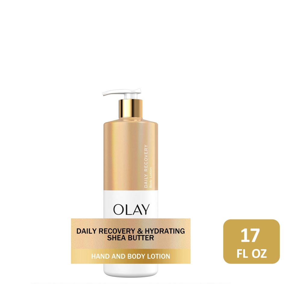 Olay Daily Recovery &amp; Hydration Shea Butter Body Lotion 17 oz